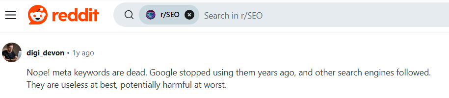 keywords stopped working 
