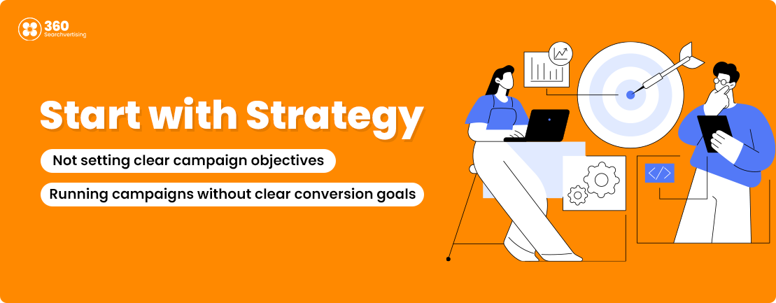 Campaigns without conversion goals