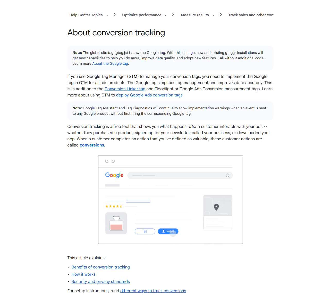 how is conversion tracking done 
